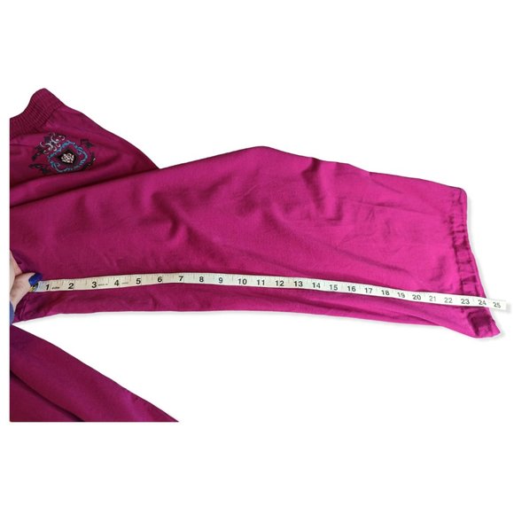 Fashion Bug Dark Pink Pajama Set Size XL - Picture 15 of 16